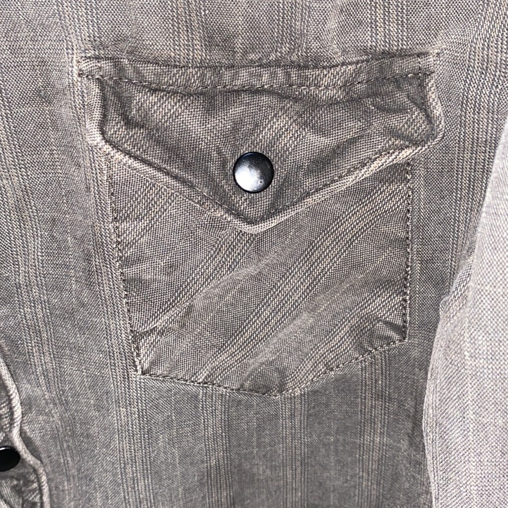 Rogue black denim rugged long sleeve shirt - Picture 7 of 11